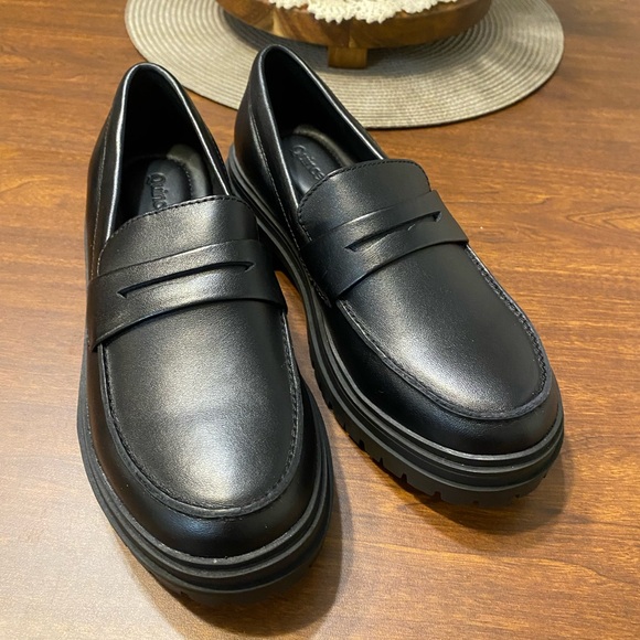 Quince Women's Black Loafers woman’s size 6 - Picture 3 of 7